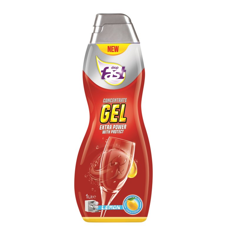 فست دراپ ژل ظرفشویی استرانگ 1 لیتری