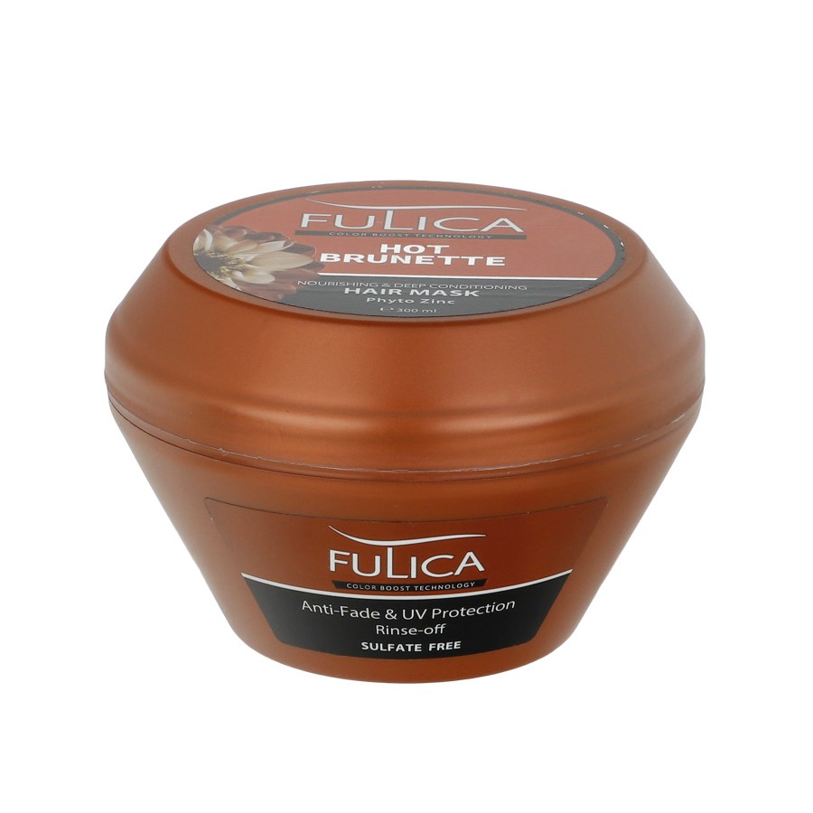 فولیکا کالر بوست  ماسک مو کاسه ای تقویت کننده موهای قهوه ای