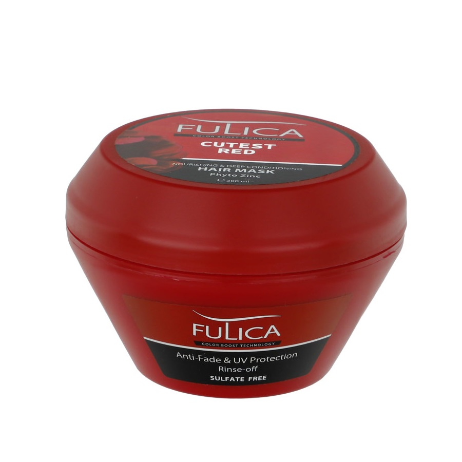 فولیکا کالر بوست  ماسک مو کاسه ای تقویت کننده موهای قرمز