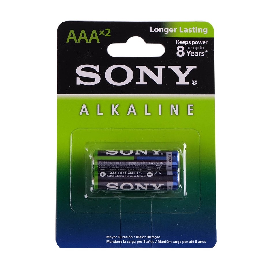 سونی باطری نیم قلم آلکالاین 2 عددی